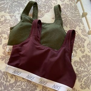 2 Nike Dri-fit Sports Bras!